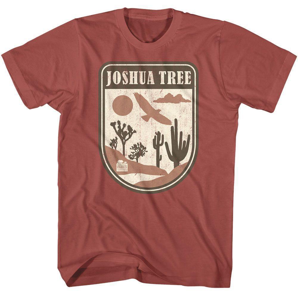 National Parks Joshua Tree Badge 2 Terracotta T-Shirt
